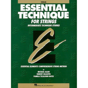 Essential Technique for Strings- Intermediate Technique Studies