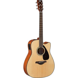 Yamaha FGX800C Dreadnought Cutaway Acoustic Electric Guitar - Natural