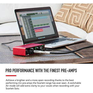 Focusrite Scarlett Solo 3rd Gen USB Audio Interface