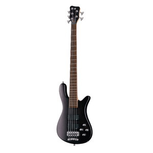 Warwick RockBass Streamer Standard 5 String Bass Guitar - Nirvana Black Transparent Satin