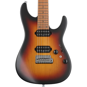 Ibanez Prestige AZ24027 7-string Electric Guitar - Tri Fade Burst Flat