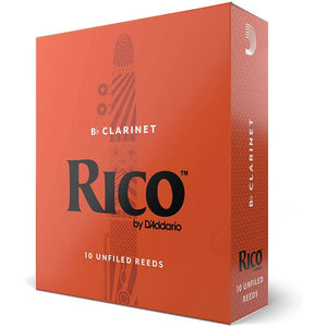 D'Addario Rico Clarinet Reed - 10 Pack