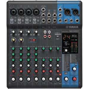 Yamaha MG10XU 10-channel Mixer with USB and FX