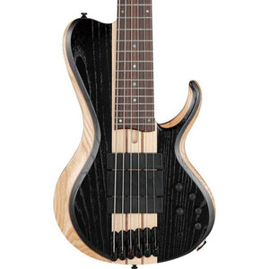 Ibanez Bass Workshop BTB866SC 6-string Bass Guitar - Weathered Black Low Gloss