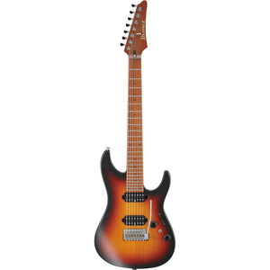 Ibanez Prestige AZ24027 7-string Electric Guitar - Tri Fade Burst Flat