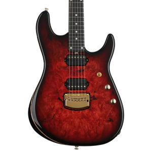 Ernie Ball Music Man Jason Richardson Signature Cutlass HH Electric Guitar - Rorschach Red