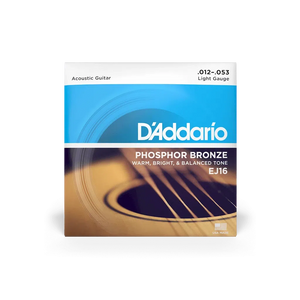D’Addario PHOSPHOR BRONZE ACOUSTIC GUITAR STRINGS