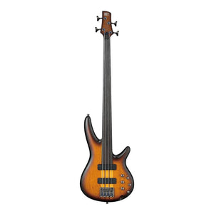 Ibanez Bass Workshop SRF700 Fretless Bass Guitar - Brown Burst Flat