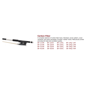 Otto Musica Artino Carbon Fiber Full Size Violin Bow (BF-2144)