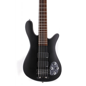Warwick RockBass Streamer Standard 5 String Bass Guitar - Nirvana Black Transparent Satin