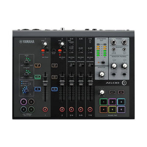 Yamaha AG08 All-In-One 8-Channel Live Streaming Mixer