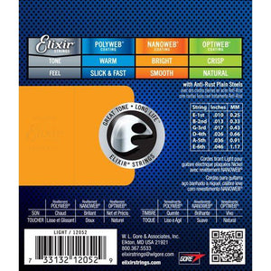 Elixir Strings Nanoweb Electric Guitar Strings