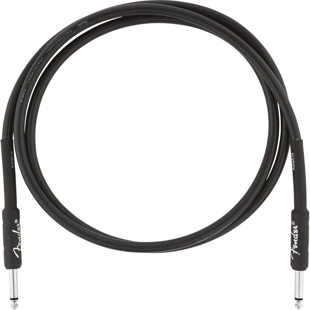 Fender Professional Series Straight to Straight Instrument Cable - 5 foot