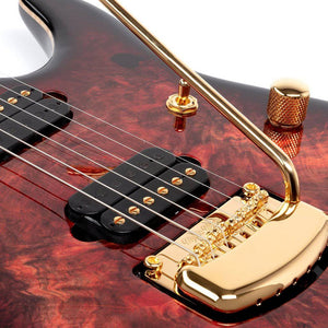 Ernie Ball Music Man Jason Richardson Signature Cutlass HH Electric Guitar - Rorschach Red