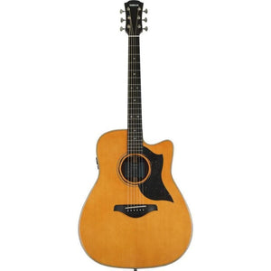 Yamaha A5R ARE Dreadnought Cutaway Acoustic Electric Guitar - Vintage Natural