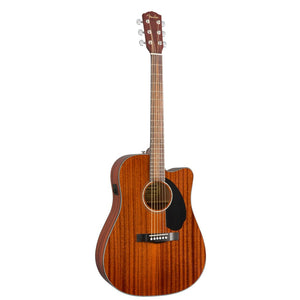 Fender CD-60SCE All Mahogany Acoustic Guitar - Natural