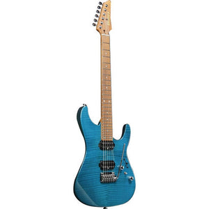 Ibanez Martin Miller Signature MM1 Electric Guitar - Transparent Aqua Blue
