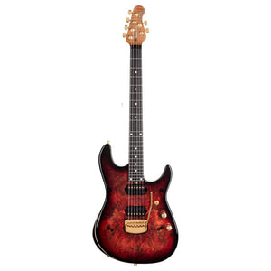 Ernie Ball Music Man Jason Richardson Signature Cutlass HH Electric Guitar - Rorschach Red