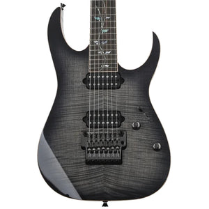 Ibanez J Custom RG8527 7-string Electric Guitar - Black Rutile
