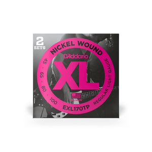 D'Addario XL Nickel Wound Bass Guitar Strings