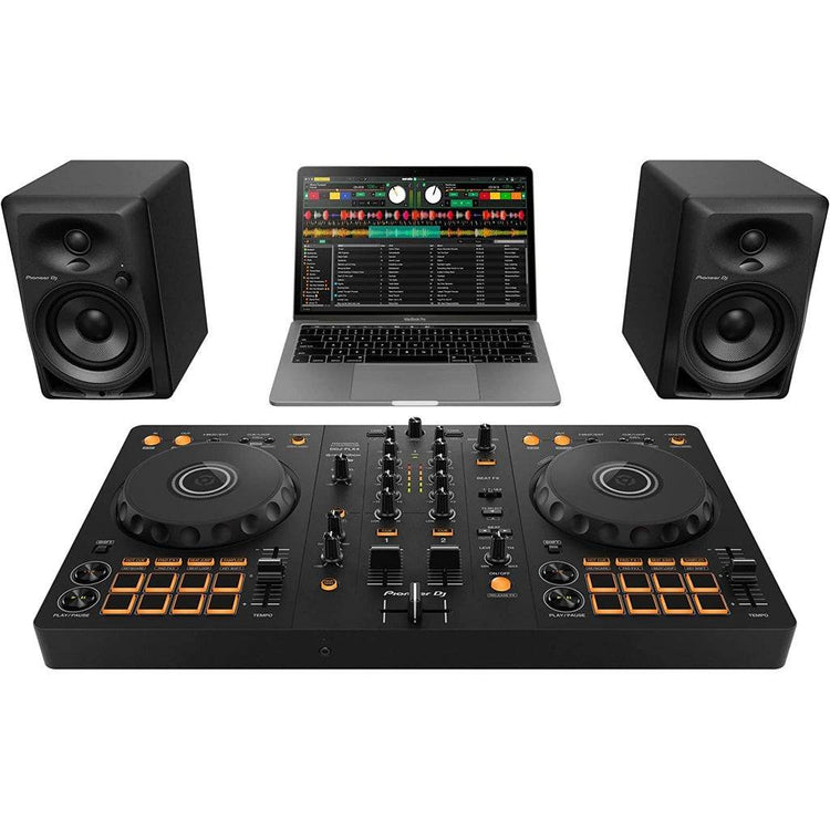 Pioneer DJ DDJ-FLX4 2-deck Rekordbox and Serato DJ Controller - Black