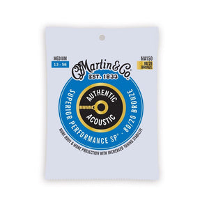 Martin Authentic Acoustic Superior Performance 80/20 Bronze Guitar Strings