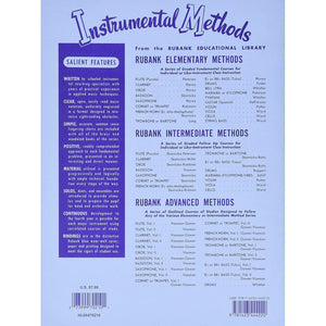 Rubank Intermediate Method: Flute or Piccolo - Petersen