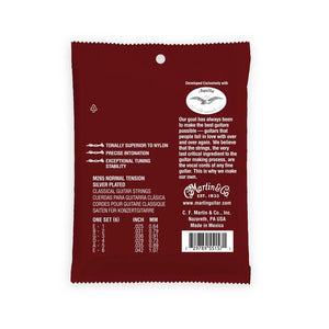 Martin Classical Magnifico Premium Silver-Plated Tie End Guitar Strings