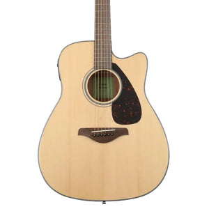 Yamaha FGX800C Dreadnought Cutaway Acoustic Electric Guitar - Natural