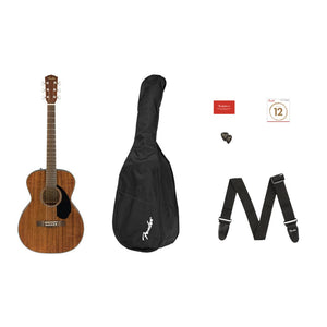 Fender CC-60S Concert Acoustic Guitar Pack - Mahogany