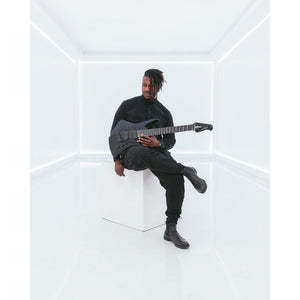 Ernie Ball Music Man Kaizen 7-string Tosin Abasi signature Electric Guitar - Apollo Black