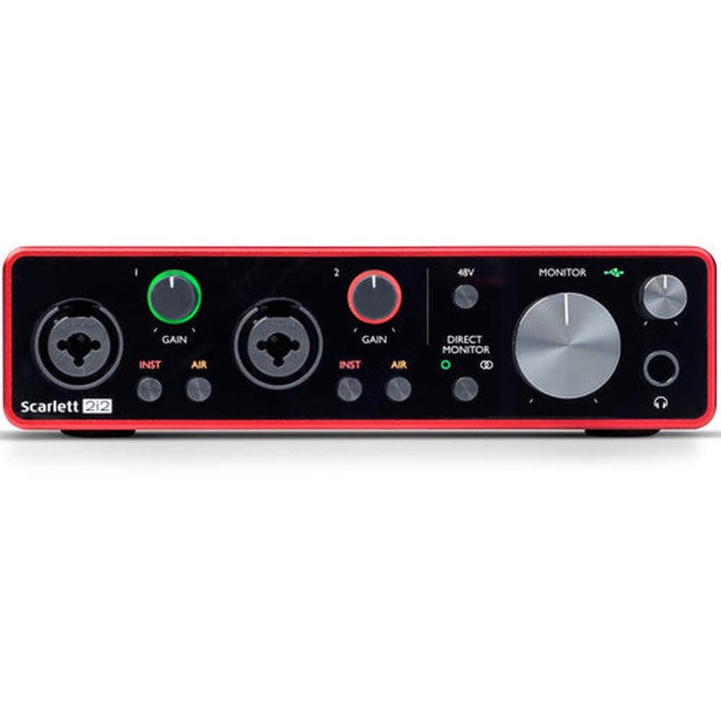 Focusrite Scarlett 2i2 3rd Gen USB Audio Interface