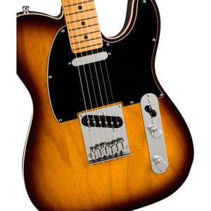 Fender American Ultra Luxe Telecaster Electric Guitar - 2-color Sunburst with Maple Fingerboard