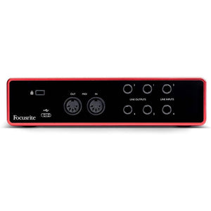 Focusrite Scarlett 4i4 3rd Gen USB Recording Interface