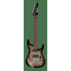 Ibanez Premium AZ427P1PB 7-string Electric Guitar - Charcoal Black Burst