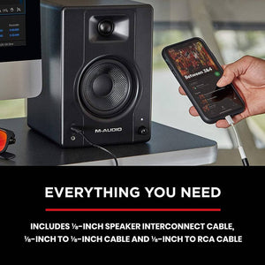 M-Audio BX4 4.5-inch Powered Studio Monitor - Pair