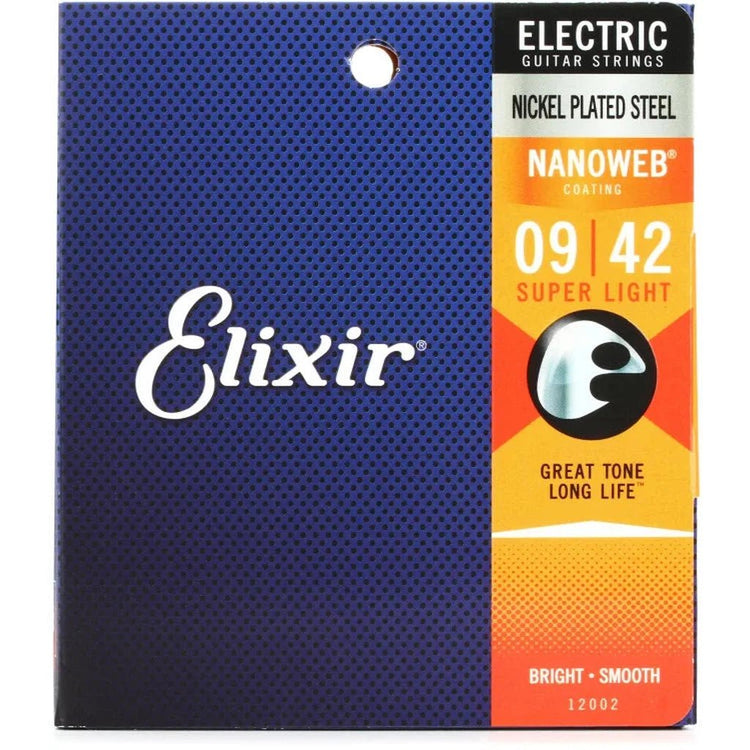 Elixir Strings Nanoweb Electric Guitar Strings