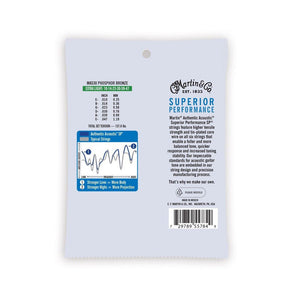 Martin Authentic Acoustic Superior Performance Phosphor Bronze Guitar Strings