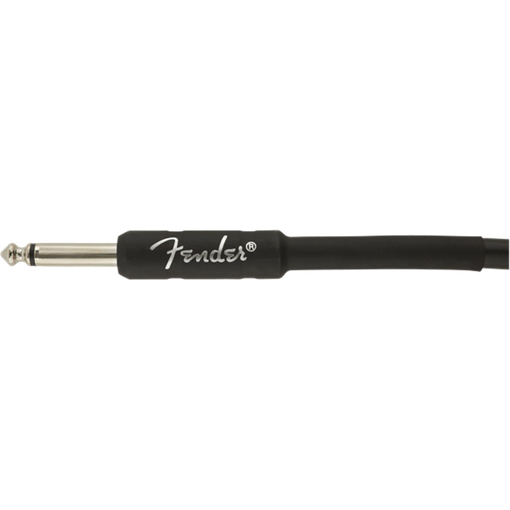 Fender Professional Series Straight to Right Angle Instrument Cable - Black