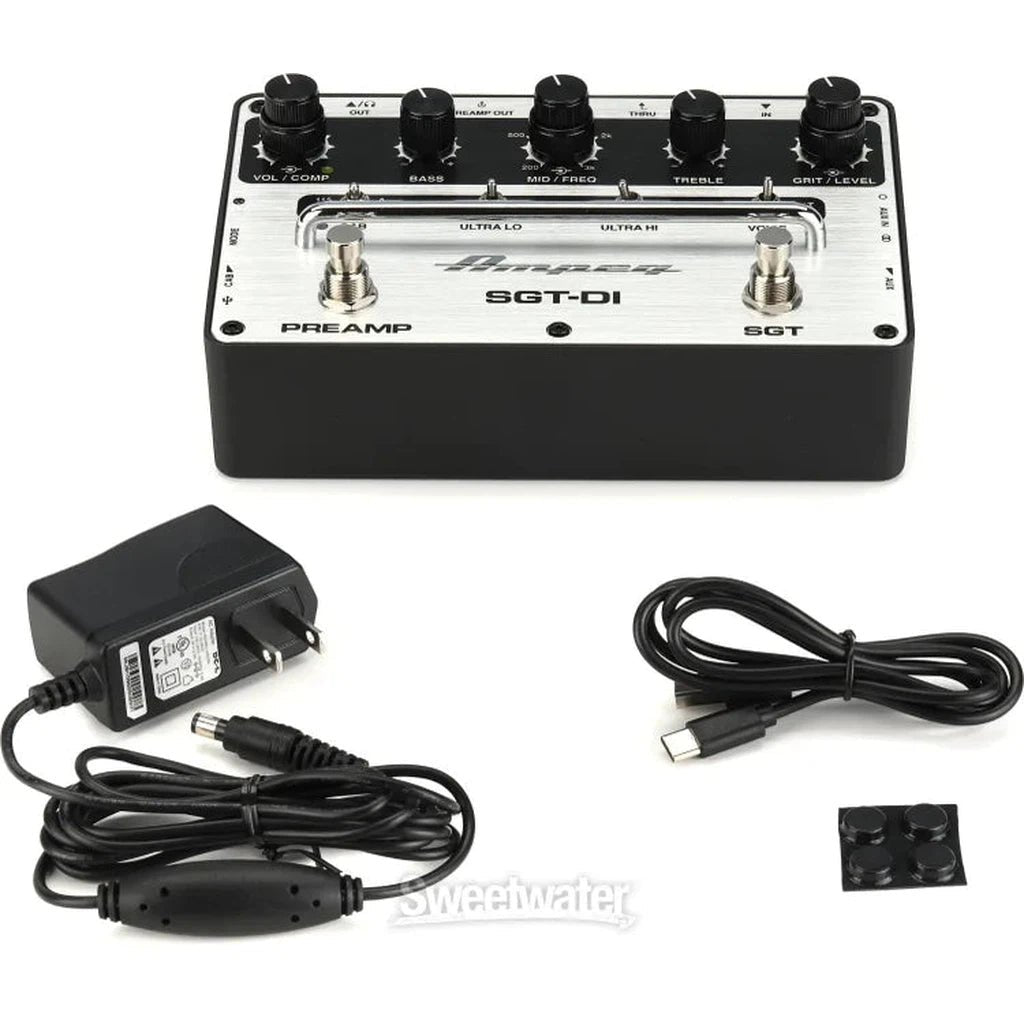 Ampeg SGT-DI Bass Preamp Pedal and DI