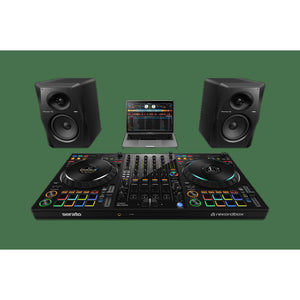 Pioneer DJ DDJ-FLX10 4-deck Rekordbox and Serato DJ Controller - Black