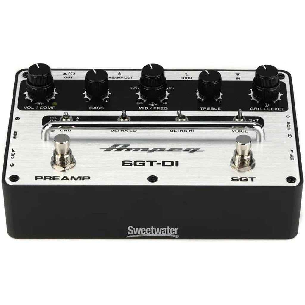 Ampeg SGT-DI Bass Preamp Pedal and DI
