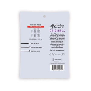 Martin Original Acoustic 80/20 Bronze Guitar Strings
