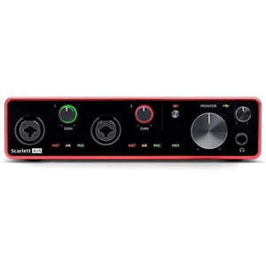 Focusrite Scarlett 4i4 3rd Gen USB Recording Interface