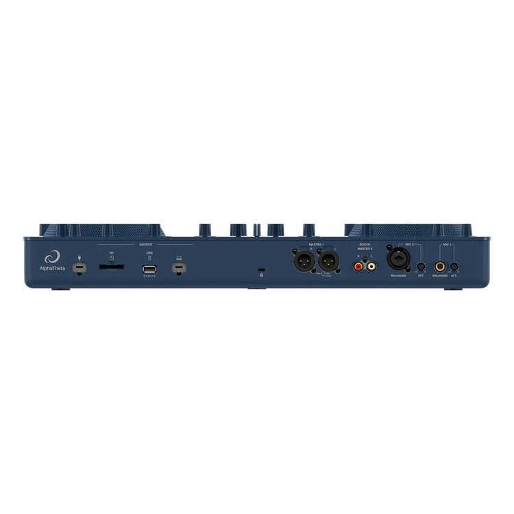 AlphaTheta Omnis Duo 2-deck Portable Battery-Powered All-in-One DJ System with Bluetooth