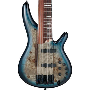 Ibanez Bass Workshop SRAS7 Ashula 7-string Bass Guitar - Cosmic Blue Starburst
