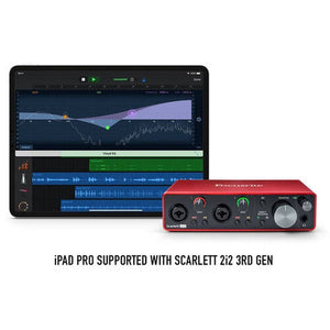 Focusrite Scarlett 2i2 3rd Gen USB Audio Interface