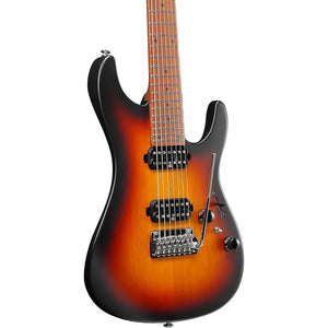 Ibanez Prestige AZ24027 7-string Electric Guitar - Tri Fade Burst Flat