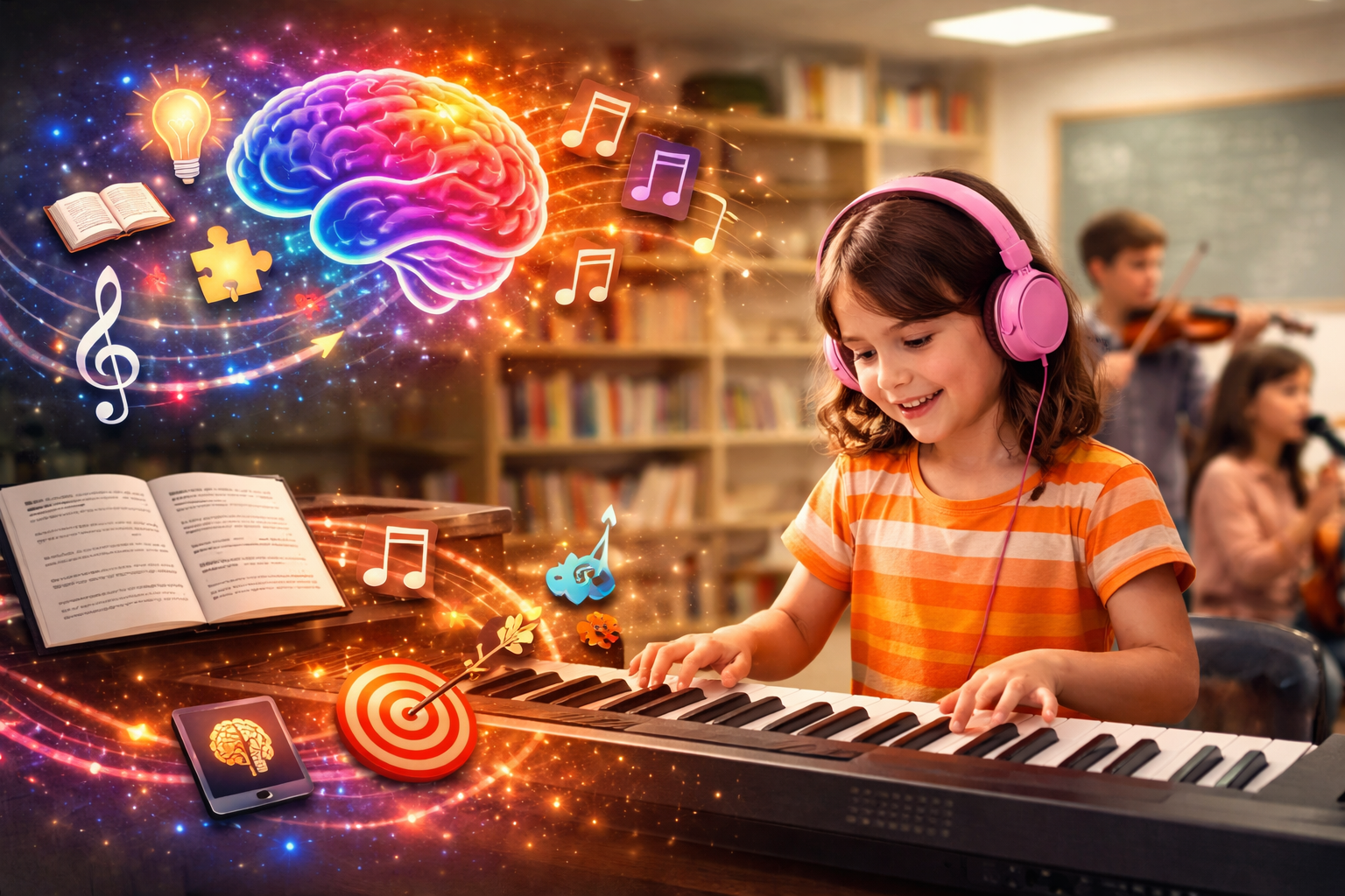 Why Music Lessons Support a Child’s Brain Development