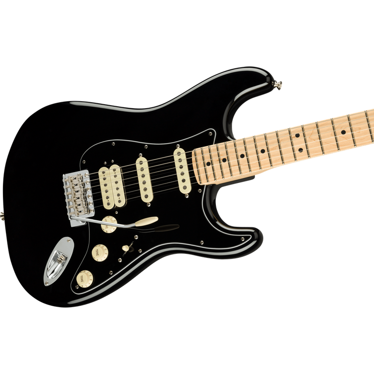Fender American Performer Stratocaster HSS Electric Guitar - Black with Maple Fingerboard